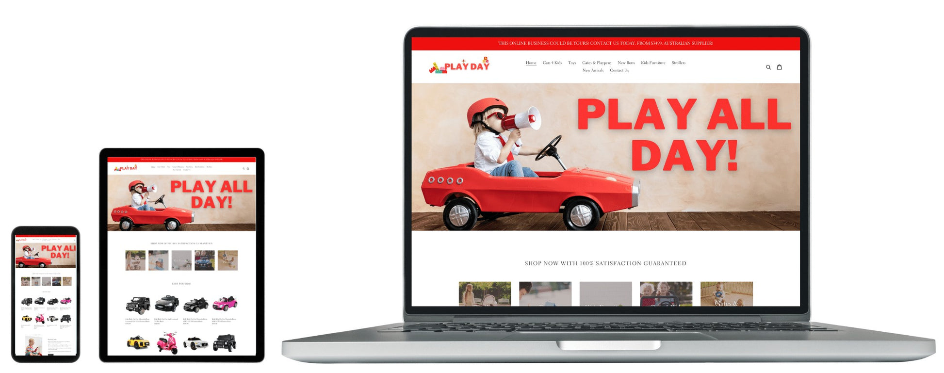 Play Day - Kids Toys - 100% Australian Based Supplier Tyack Ecommerce Solutions